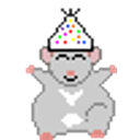 Hamster Party emoji