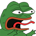 Scream Pepe emoji