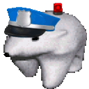 Walkbear Police emoji