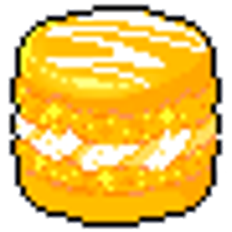 Orange Macaron emoji