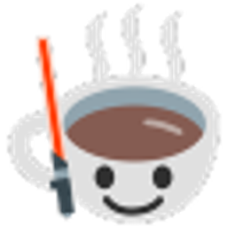 Coffee Lightsaber emoji