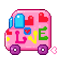 Love Bus emoji