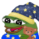 Peepogoodnight emoji
