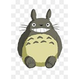 Totoro Grin emoji