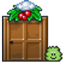 Xmas Sign Door Knuddels emoji