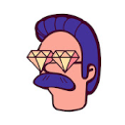 Diamond Ned Flanders emoji