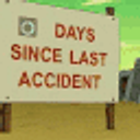0 Days Since Last Accident emoji