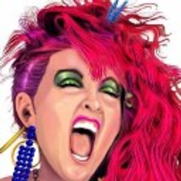 Cyndi Lauper emoji