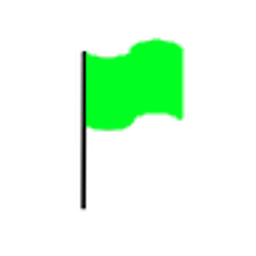 Greenflag emoji