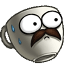 Mug Nervous emoji