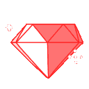 Diamant Rose emoji