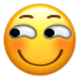 Sinistersmile emoji