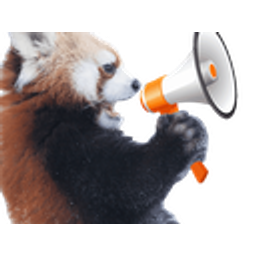 Red Panda Megaphone emoji