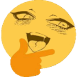 Hmm Lewd emoji