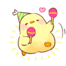 Chick Celebrate emoji