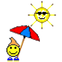 Gnome Sunny emoji