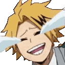 Laughing Crying Blond emoji