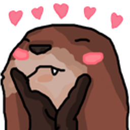 Heartotter emoji