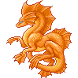 Orange Dragon emoji