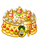Pear Cake emoji