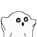 Ghostly E emoji