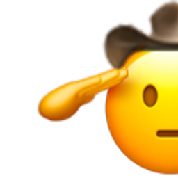 Saluting Cowboy emoji