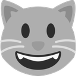 Colorless Cat emoji