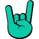Dancerockon emoji