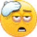 Hungover emoji