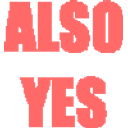 Also Yes Party emoji