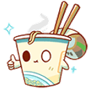Noodles Up emoji