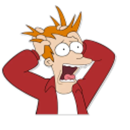 Fry Scream emoji
