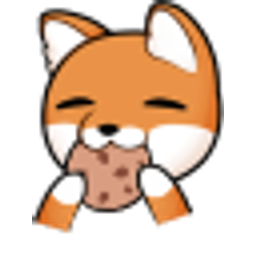 Fox Snacking emoji