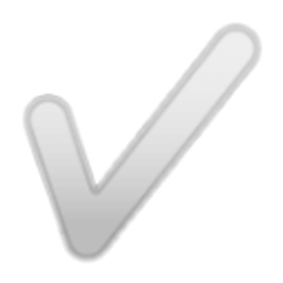 White Check Mark Heavy emoji