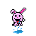 Drooling Bunny emoji