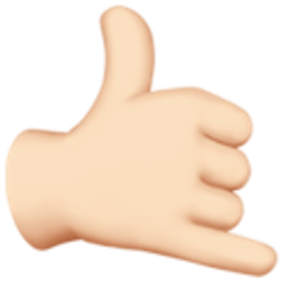 Call Me Hand emoji