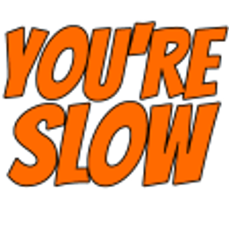 Youre Slow emoji