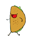 Taco Walk emoji