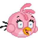 Pink Bird emoji