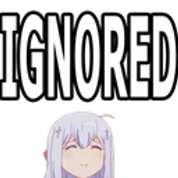Animeignored emoji