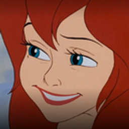 Ariel Smirk Sideeye emoji