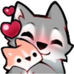 Wolf Hug emoji