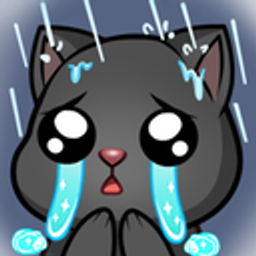 Sullycat Sad emoji