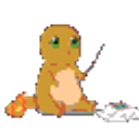 Charmander Campfire emoji