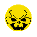 Yellow Skull emoji