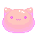 Little Kitty Jelly Pink emoji