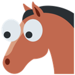 Horse Eyes emoji