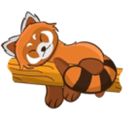 Red Panda Sleep emoji