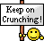 Keep On Crunching emoji