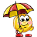 Umbrella Walking emoji